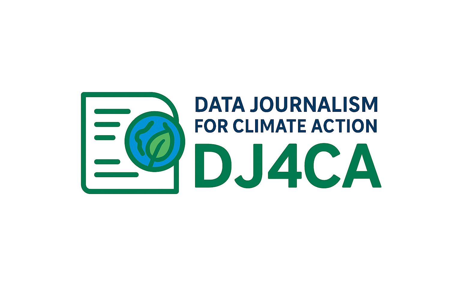 Data Journalism for Climate Action Logo