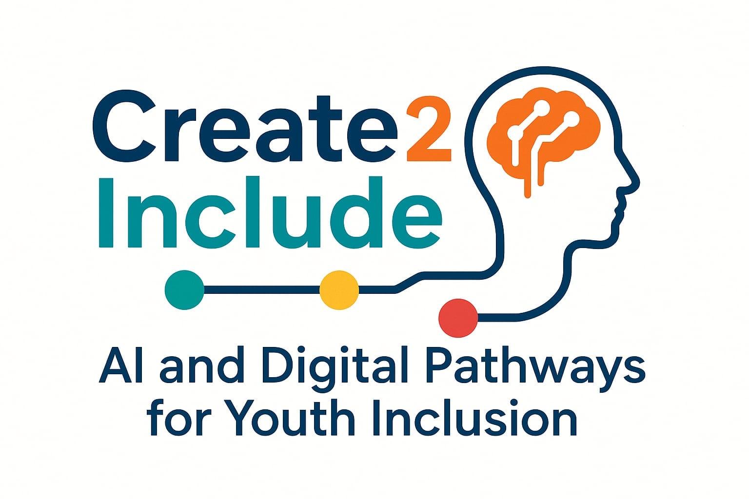 Create2Include: AI and Digital Pathways for Youth Inclusion Logo